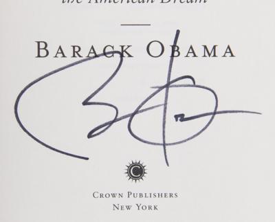 Lot #110 Barack Obama Signed Book - Image 2