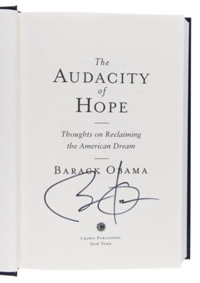 Lot #110 Barack Obama Signed Book - Image 4