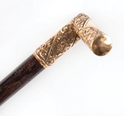 Lot #155 William 'Buffalo Bill' Cody 1873 Walking Cane and Handwritten Note, Presented to His Cousin, George R. Guss - Image 4