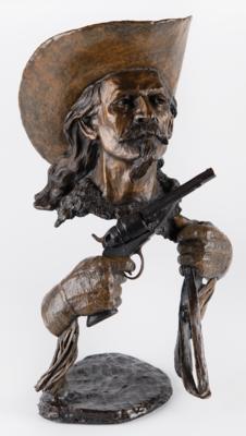 Lot #156 William F. 'Buffalo Bill' Cody: Mark Hopkins Limited Edition Bronze Sculpture - Image 1