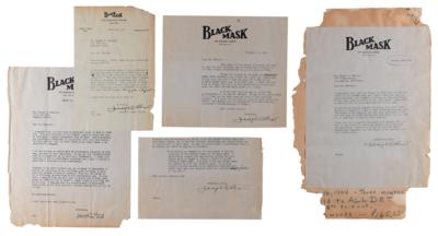 Lot #392 Dwight V. Babcock: Black Mask Magazine Correspondence Archive with Editor Joseph Shaw - Image 3