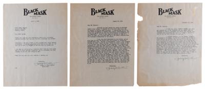 Lot #392 Dwight V. Babcock: Black Mask Magazine Correspondence Archive with Editor Joseph Shaw - Image 5