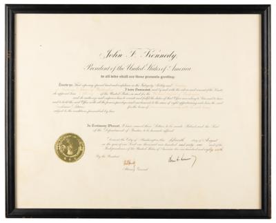 Lot #35 John and Robert Kennedy Document Signed, Appointing a United States Attorney - Image 2