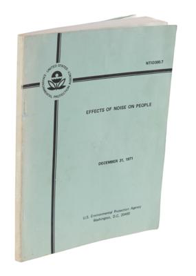 Lot #196 'Effects of Noise on People' Report