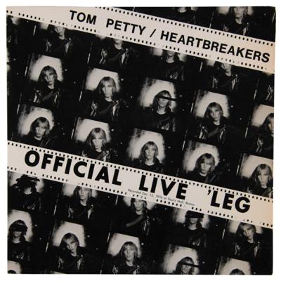 Lot #399 Tom Petty and the Heartbreakers Signed Promotional Album – Official Live ‘Leg - Image 2