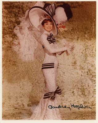 Lot #463 Audrey Hepburn Signed Photograph as Eliza Doolittle from My Fair Lady - Image 1