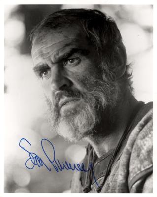 Lot #452 Sean Connery Signed Photograph as Robin