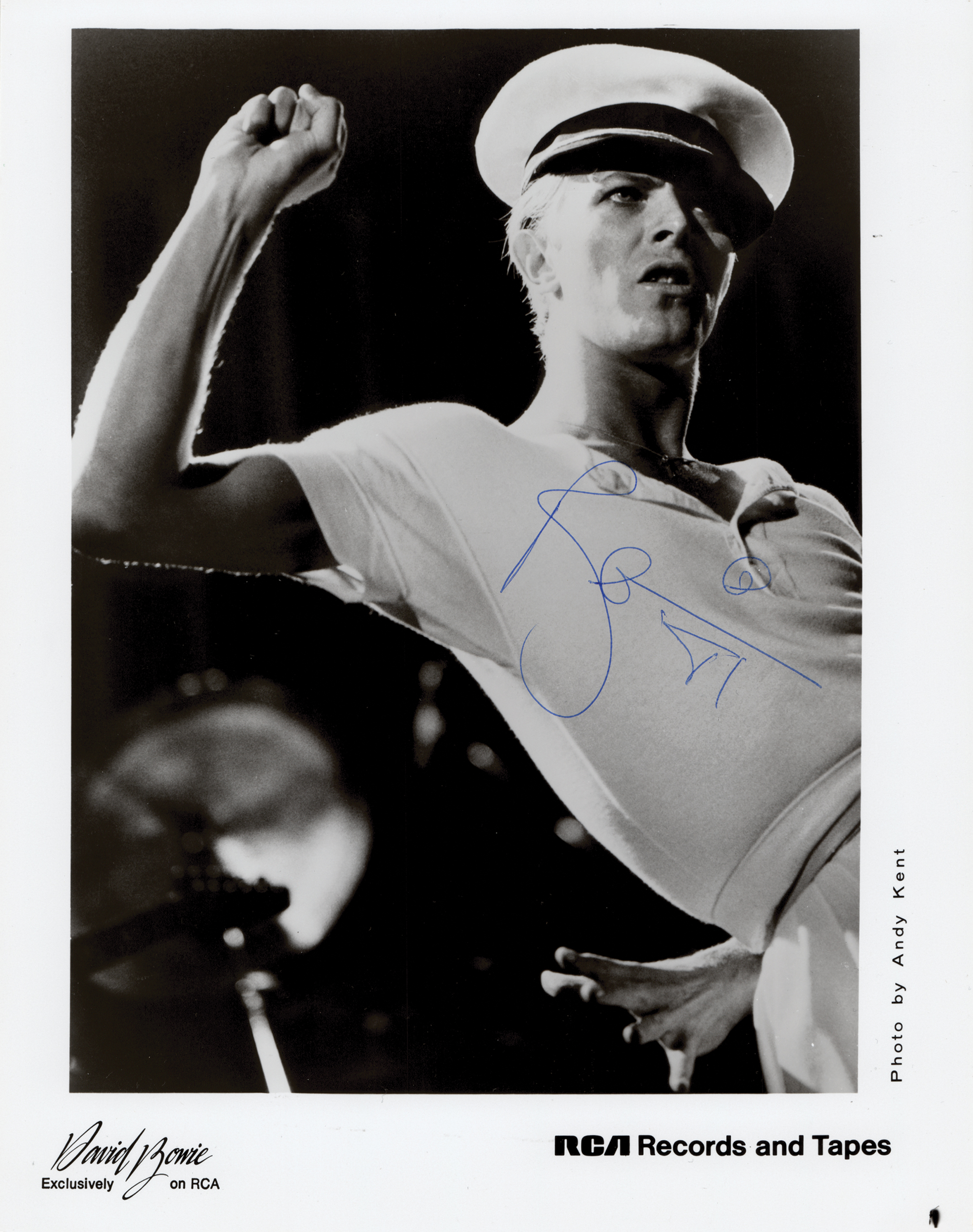 Lot #363 David Bowie Signed Photograph