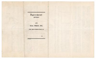 Lot #270 Jo Davidson Document Signed - Image 3