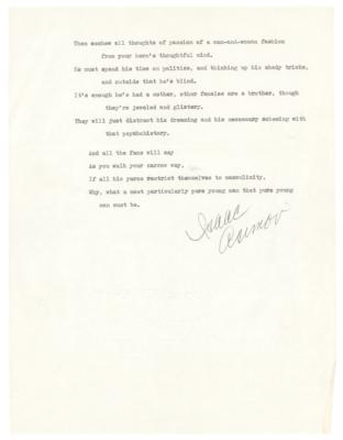 Lot #291 Isaac Asimov Signed Souvenir Typescript - Image 3