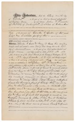 Lot #136 Frederick Douglass Document Signed - Image 2