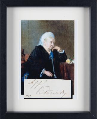 Lot #182 Queen Victoria Signature - Image 2