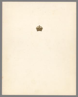 Lot #162 King George VI and Elizabeth, Queen Mother Signed Christmas Card - Image 2
