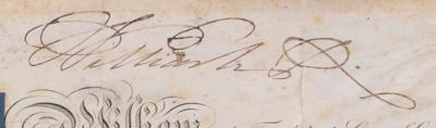 Lot #163 King William IV Document Signed - Image 2