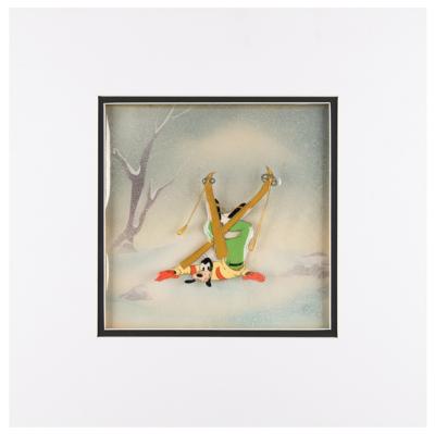 Lot #601 Goofy production cel from The Art of Skiing - Image 2