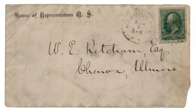Lot #44 James A. Garfield Letter Signed - Image 2