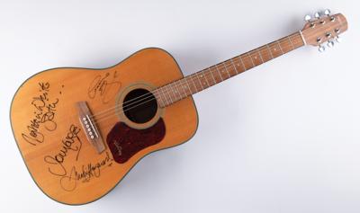 Lot #395 Moody Blues Signed Acoustic Guitar - Image 2