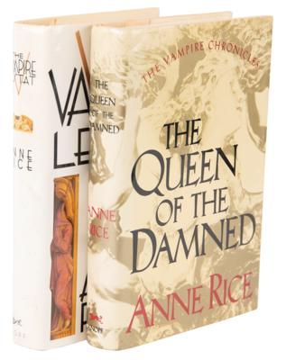 Lot #311 Anne Rice (2) Signed Books - The Queen of the Damned and The Vampire Lestat - Image 1