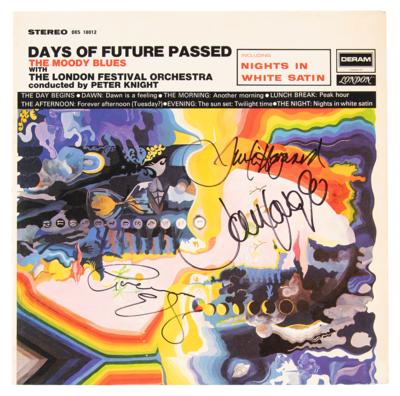 Lot #396 Moody Blues Signed Album - Days of Future