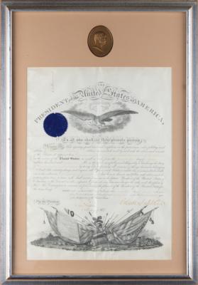 Lot #21 Chester A. Arthur Document Signed as President - Image 1