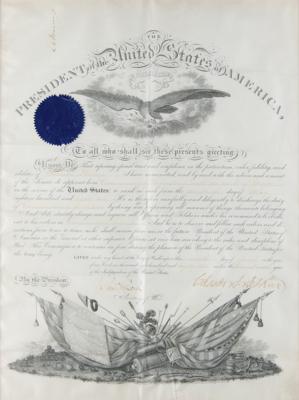 Lot #21 Chester A. Arthur Document Signed as President - Image 2