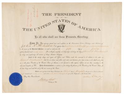 Lot #56 William McKinley Document Signed as President - Image 1