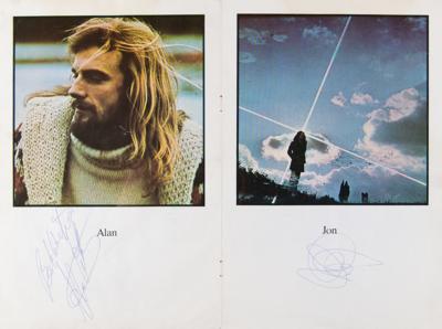 Lot #419 Yes Twice-Signed 1973 UK Tour Program - Image 4