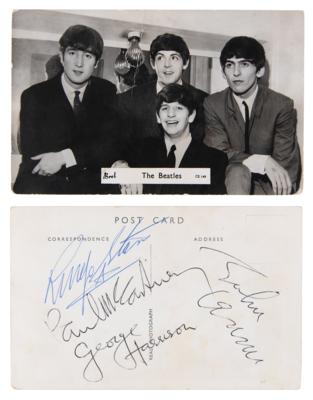 Lot #320 Beatles Signed 'Brel' Photograph - Dating