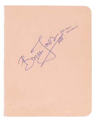 Lot #406 Rolling Stones: Brian Jones Signature - Image 1