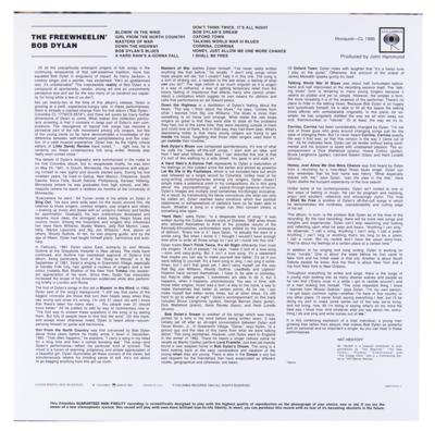Lot #323 Bob Dylan Signed Album - The Freewheelin' Bob Dylan - Image 2