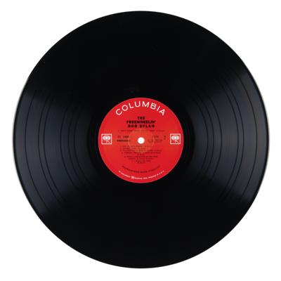 Lot #323 Bob Dylan Signed Album - The Freewheelin' Bob Dylan - Image 5