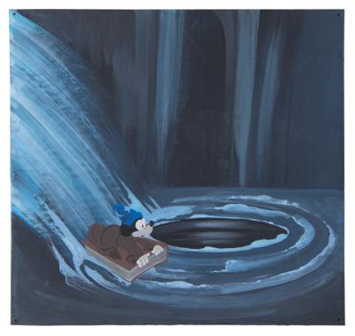 Lot #585 Mickey Mouse concept painting from Fantasia - Image 1