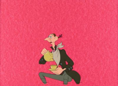 Lot #613 Ichabod Crane production cel from The Adventures of Ichabod and Mr. Toad - Image 1