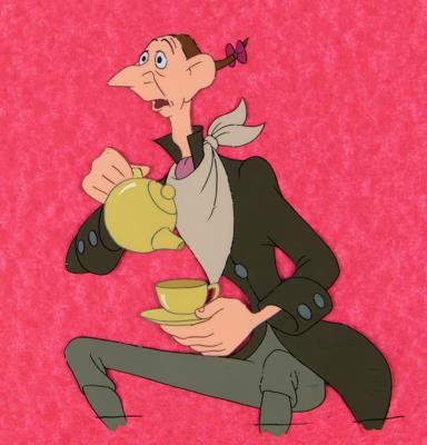 Lot #613 Ichabod Crane production cel from The Adventures of Ichabod and Mr. Toad - Image 3