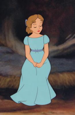Lot #621 Wendy Darling production cel from Peter Pan - Image 1