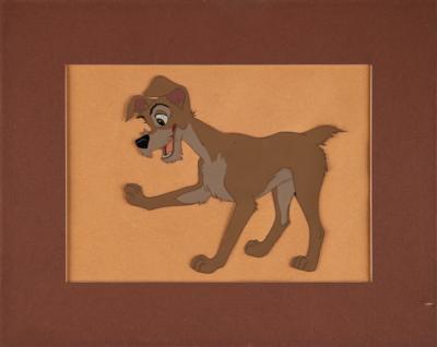 Lot #635 Tramp production cel from Lady and the Tramp - Image 2