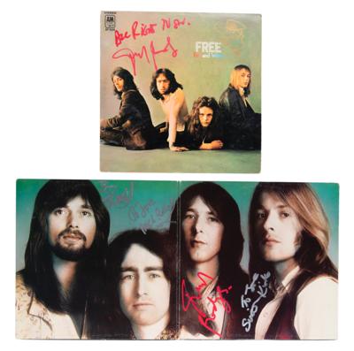 Lot #353 Bad Company (2) Signed Albums