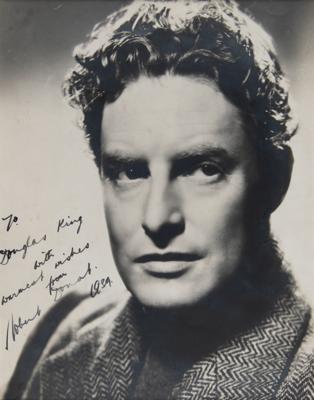 Lot #456 Robert Donat Signed Photograph - Image 2