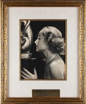 Lot #437 Carole Lombard Signed Photograph - Image 2
