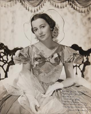 Lot #455 Olivia de Havilland Signed Photograph