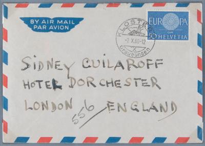 Lot #458 Greta Garbo Autograph Letter Signed Using Aliases - Image 3