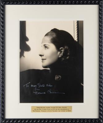 Lot #498 Norma Shearer Signed Photograph - Image 1