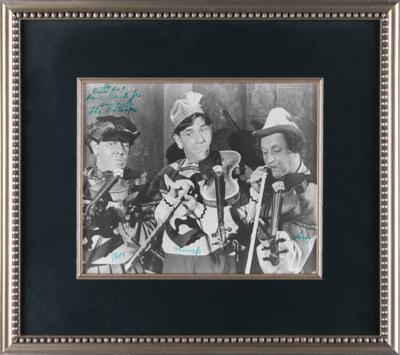 Lot #507 Three Stooges: Moe Howard Signed Photograph - Image 2
