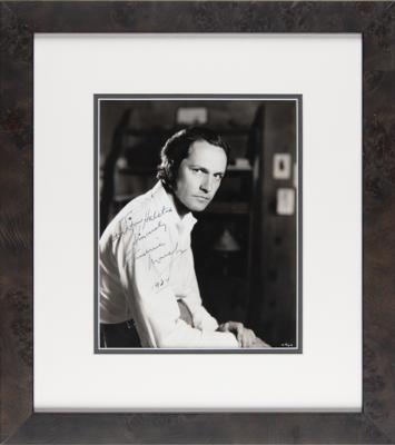 Lot #483 Fredric March Signed Photograph - Image 2