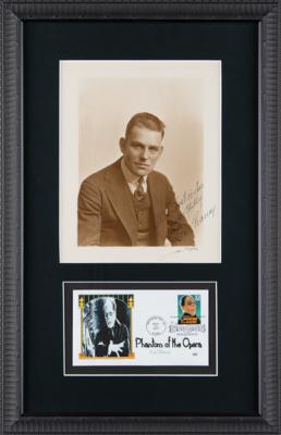 Lot #451 Lon Chaney, Sr. Signed Photograph - Image 2