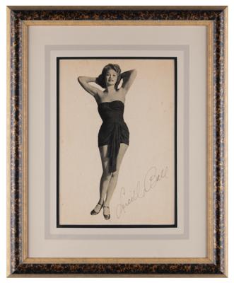 Lot #443 Lucille Ball Signed Photograph - Image 2