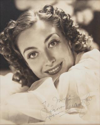 Lot #454 Joan Crawford Signed Photograph and Typed Letter Signed - Image 3