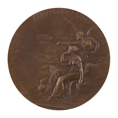 Lot #800 Aero Club de France: Bronze Medal from the 1905 Concourse d'Aviation - Image 1