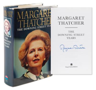 Lot #190 Margaret Thatcher Signed Book