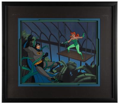 Lot #708 Batman and Poison Ivy limited edition cel - 'A Touch of Poison Ivy' - Image 2